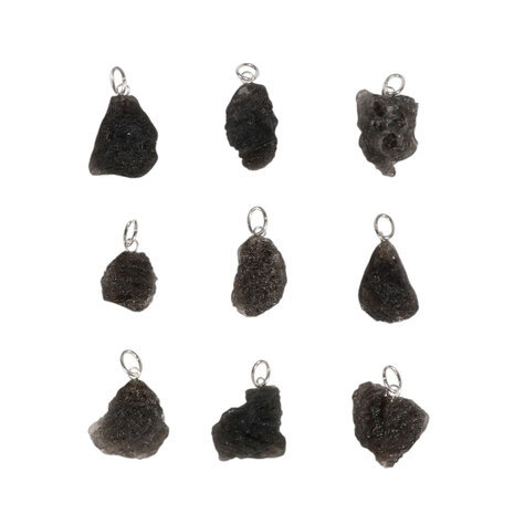 Cintamani hanger met zilveren oogje