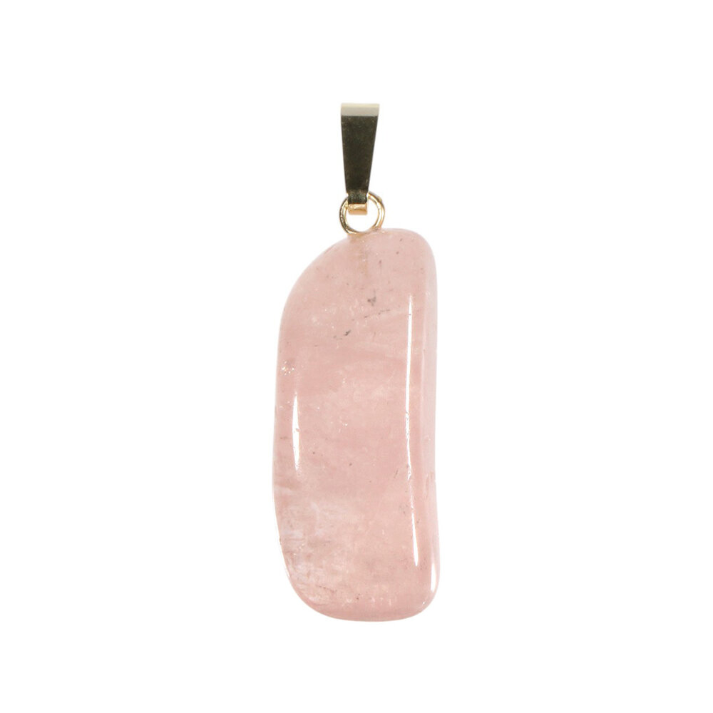 Morganiet hanger met 14k gouden oogje