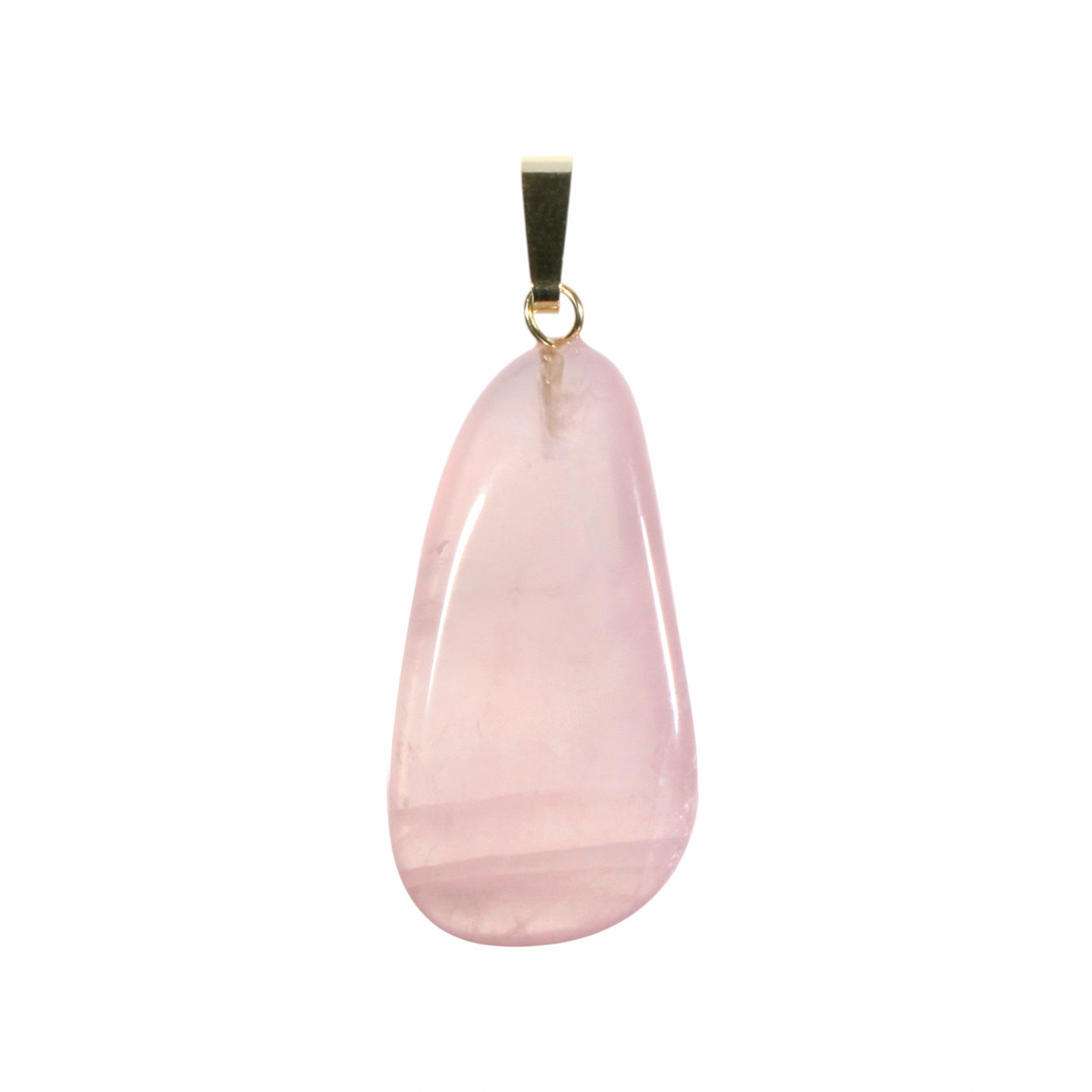 Natuursteen Hanger Ketting Kleine Rock Quartz Slinger