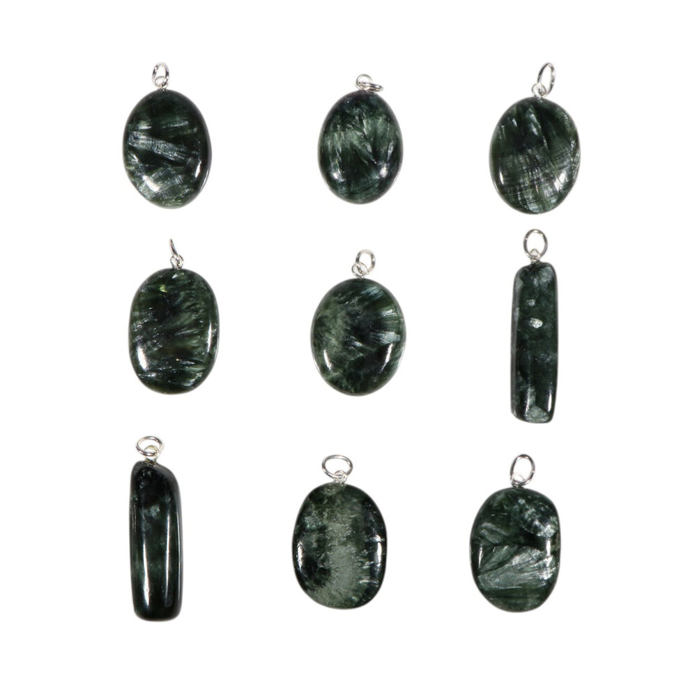 Serafiniet hanger met zilveren oogje