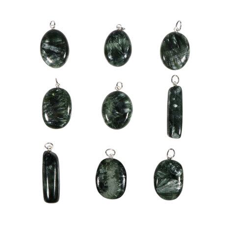 Serafiniet hanger met zilveren oogje