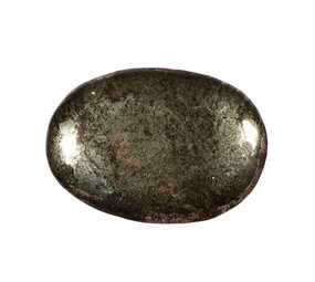 Pyriet steen plat gepolijst