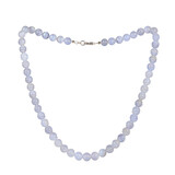 Chalcedoon ketting 8 mm kralen