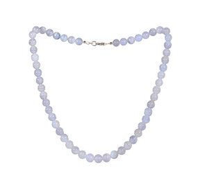 Chalcedoon ketting 8 mm kralen Chalcedoon ketting 8 mm kralen