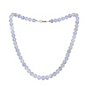 Chalcedoon ketting 8 mm kralen