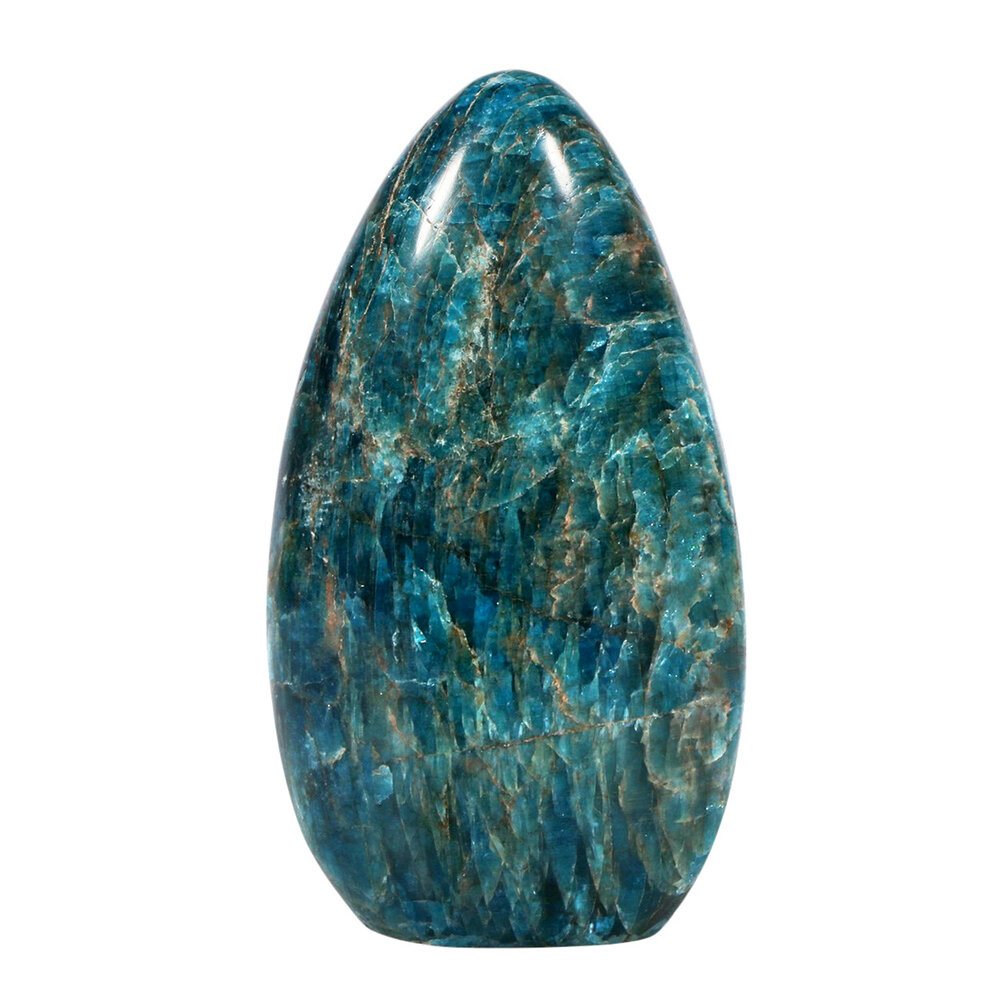 Apatiet sculptuur 11 x 6 x 4,5 cm | 539 gram Apatiet sculptuur 11 x 6 x 4,5 cm | 539 gram