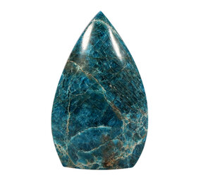 Apatiet sculptuur 11,4 x 7,2 x 4,4 cm | 625 gram Apatiet sculptuur 11,4 x 7,2 x 4,4 cm | 625 gram