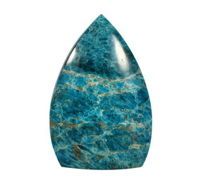 Apatiet sculptuur 12,1 x 8,3 x 4,1 cm | 732 gram Apatiet sculptuur 12,1 x 8,3 x 4,1 cm | 732 gram