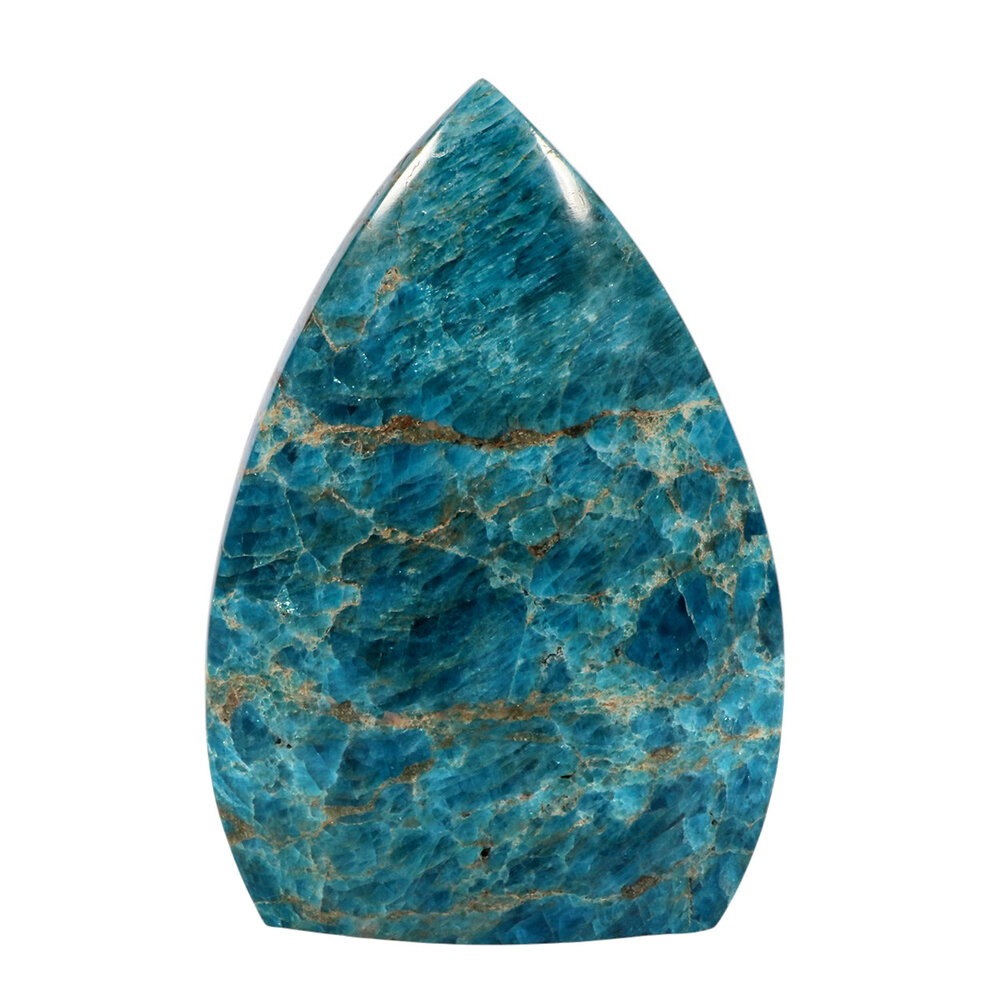 Apatiet sculptuur 12,1 x 8,3 x 4,1 cm | 732 gram Apatiet sculptuur 12,1 x 8,3 x 4,1 cm | 732 gram