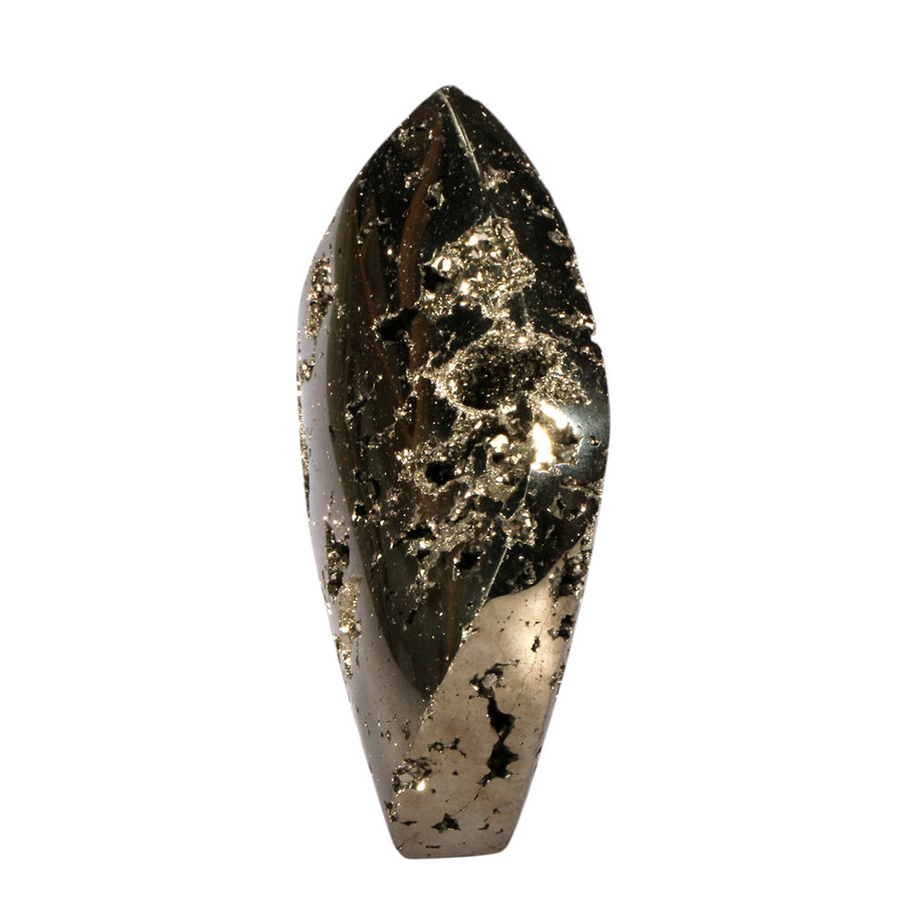 Pyriet A-kwaliteit sculptuur 8,3 x 6,1 x 2,5 cm | 260 gram Pyriet A-kwaliteit sculptuur 8,3 x 6,1 x 2,5 cm | 260 gram