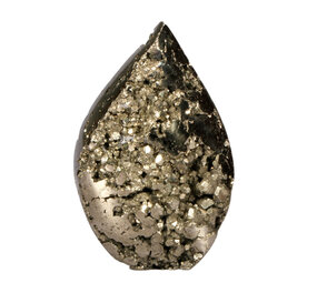 Pyriet A-kwaliteit sculptuur 9,2 x 5,9 x 3,4 cm  | 345 gram