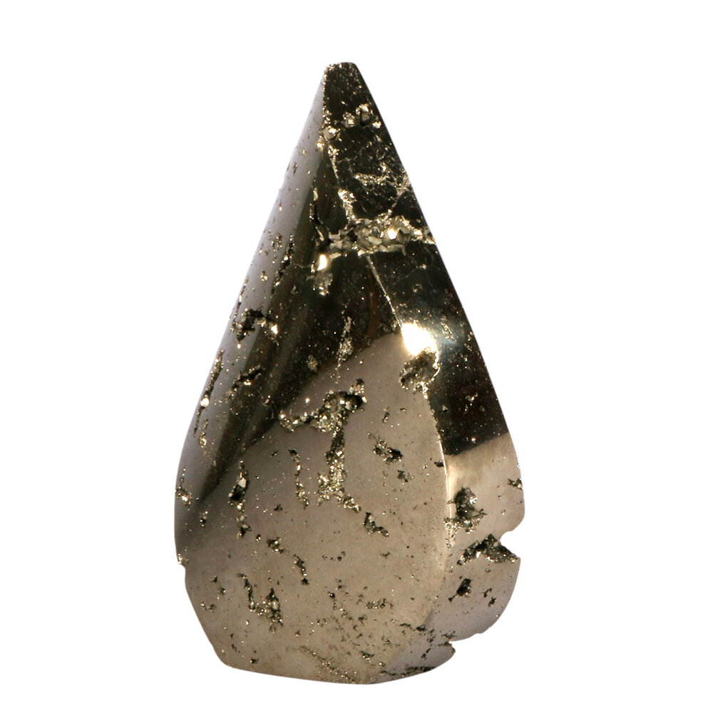 Pyriet A-kwaliteit sculptuur 9,3 x 6,4 x 3,1 cm | 443 gram Pyriet A-kwaliteit sculptuur 9,3 x 6,4 x 3,1 cm | 443 gram