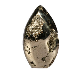 Pyriet A-kwaliteit sculptuur 10,3 x 6,6 x 3,4 cm  | 496 gram