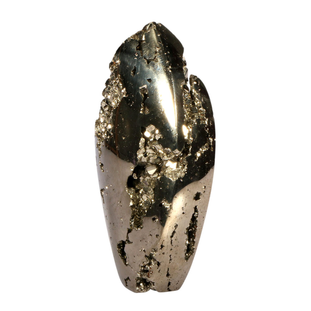 Pyriet A-kwaliteit sculptuur 10,3 x 6,6 x 3,4 cm  | 496 gram