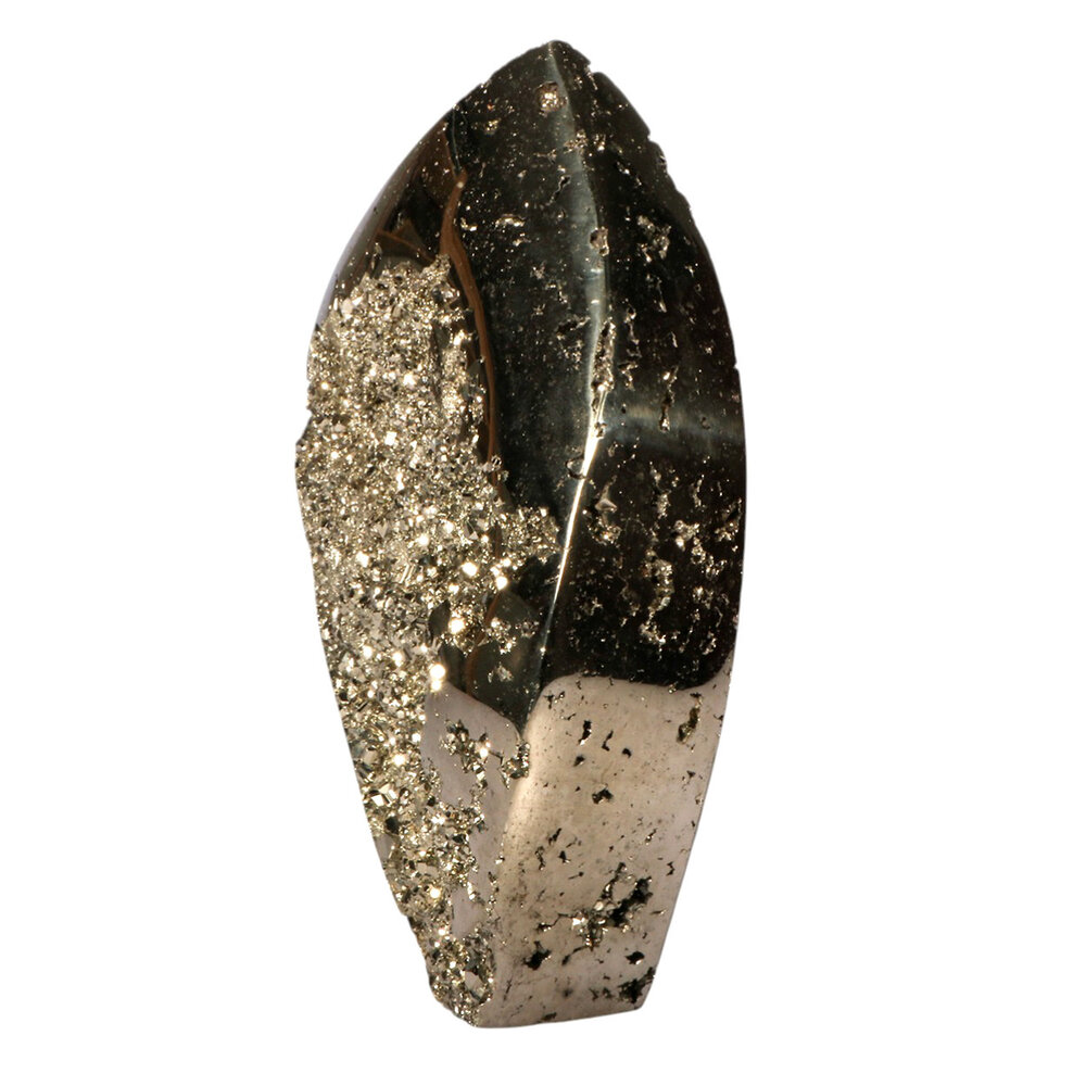 Pyriet A-kwaliteit sculptuur 12,5 x 7,8 x 4,2 cm | 1083 gram Pyriet A-kwaliteit sculptuur 12,5 x 7,8 x 4,2 cm | 1083 gram