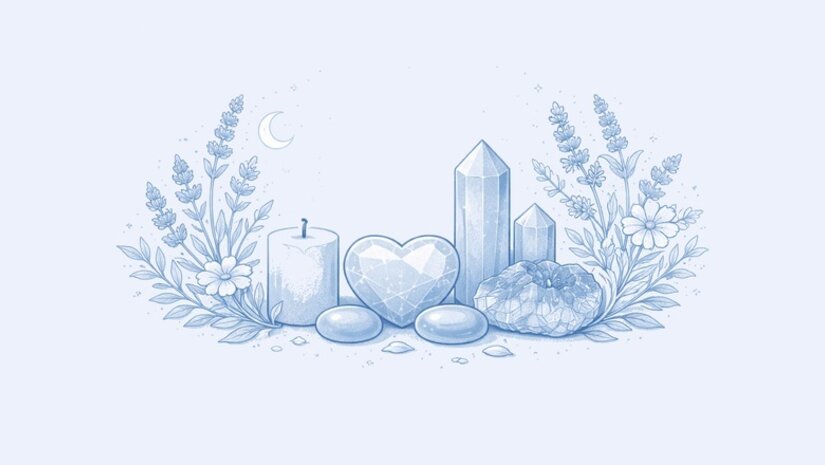 Edelstenen tegen angst en piekeren