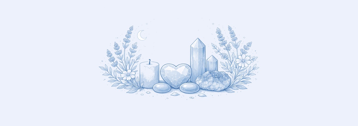 Edelstenen tegen angst en piekeren