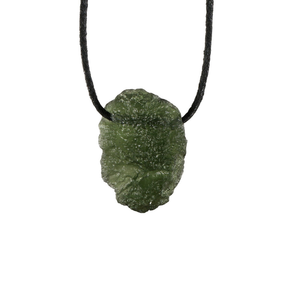 Moldaviet hanger ruw doorboord | 5 gram