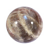 Maansteen (blauw) met zonnesteen bol 55 mm | 224 gram