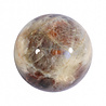 Maansteen (blauw) met zonnesteen bol 55 mm | 231 gram