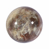 Maansteen (blauw) met zonnesteen bol 58 mm | 255 gram
