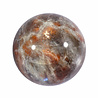 Maansteen (blauw) met zonnesteen bol 59 mm | 278 gram