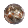 Maansteen (blauw) met zonnesteen bol 59 mm | 278 gram