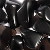 Obsidiaan (apachetranen) steen getrommeld | groot (L)