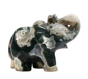 Mosagaat olifant 13 x 5,5 x 10,2 cm | 982 gram