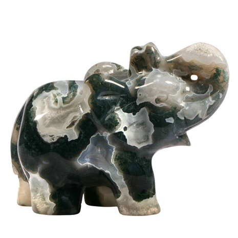 Mosagaat olifant 13 x 5,5 x 10,2 cm | 982 gram