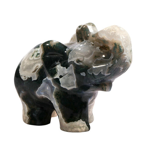 Mosagaat olifant 13 x 5,5 x 10,2 cm | 982 gram