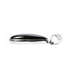 Zilveren hanger nuummiet | druppel 2,8 x 1,3 cm