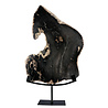Versteend hout schijf gepolijst op standaard 37 x 23,7 x 2,3 cm | 3,25 kg