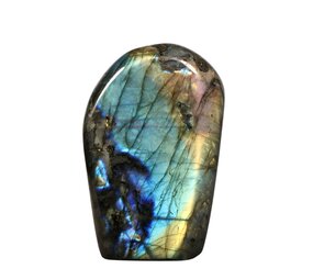 Labradoriet A-kwaliteit sculptuur 11,4 x 7,3 x 3,9 cm | 713 gram