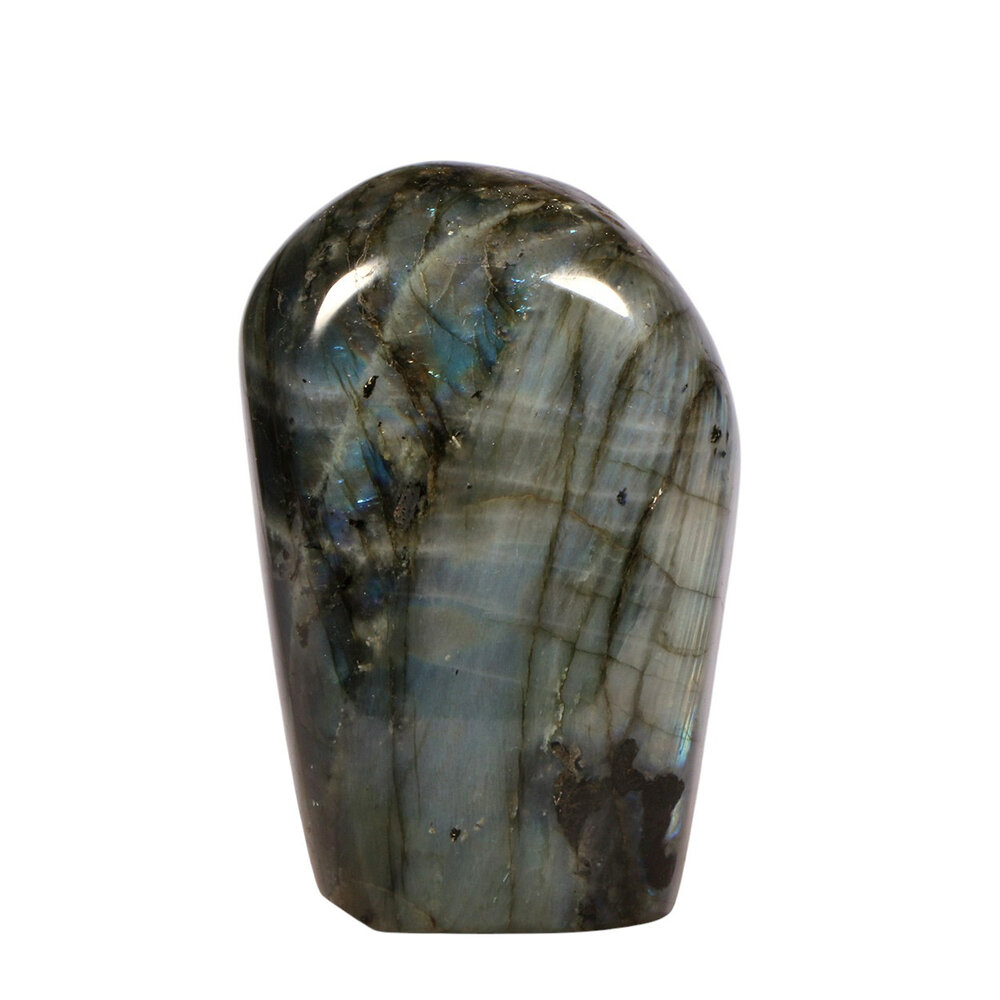 Labradoriet A-kwaliteit sculptuur 11,4 x 7,3 x 3,9 cm | 713 gram