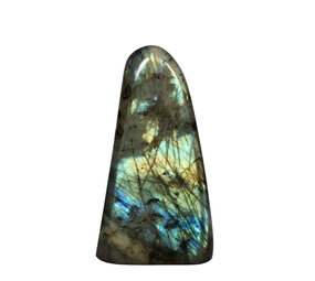 Labradoriet A-kwaliteit sculptuur 13,5 x 7,3 x 4,7 cm | 740 gram