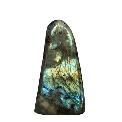 Labradoriet A-kwaliteit sculptuur 13,5 x 7,3 x 4,7 cm | 740 gram