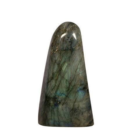Labradoriet A-kwaliteit sculptuur 13,5 x 7,3 x 4,7 cm | 740 gram