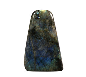 Labradoriet A-kwaliteit sculptuur 13.7 x 8,6 x 4,4 cm | 820 gram
