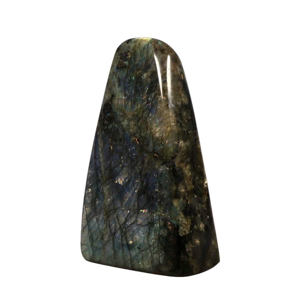Labradoriet A-kwaliteit sculptuur 13.7 x 8,6 x 4,4 cm | 820 gram