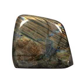 Labradoriet A-kwaliteit sculptuur 9,3 x 10,7 x 4 cm | 939 gram
