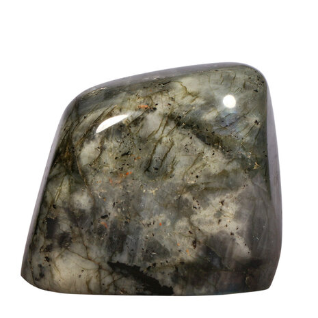 Labradoriet A-kwaliteit sculptuur 9,3 x 10,7 x 4 cm | 939 gram