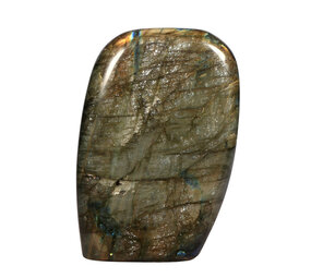 Labradoriet A-kwaliteit sculptuur 12,3 x 8,2 x 4,7 cm | 960 gram