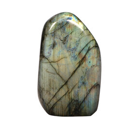 Labradoriet A-kwaliteit sculptuur 13,5 x 7,3 x 4,4 cm | 1027 gram
