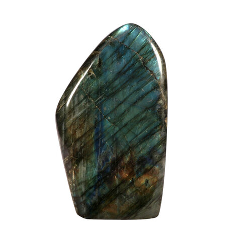 Labradoriet A-kwaliteit sculptuur 14,6 x 8 x 4,5 cm | 1033 gram