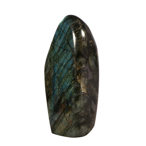 Labradoriet A-kwaliteit sculptuur 14,6 x 8 x 4,5 cm | 1033 gram