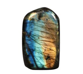 Labradoriet A-kwaliteit sculptuur 13 x 7,2 x 4,5 cm | 1059 gram