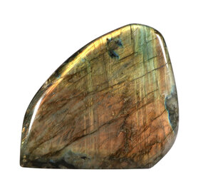 Labradoriet A-kwaliteit sculptuur 11,5 x 12,4 x 4,7 cm | 1087 gram