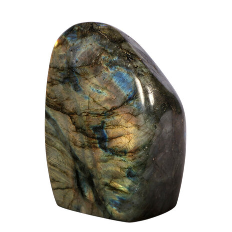 Labradoriet A-kwaliteit sculptuur 12 x 9,3 x 6,2 cm | 1162 gram