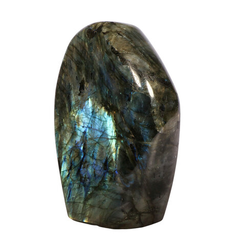 Labradoriet A-kwaliteit sculptuur 13,4 x 11,5 x 4,4 cm | 1311 gram